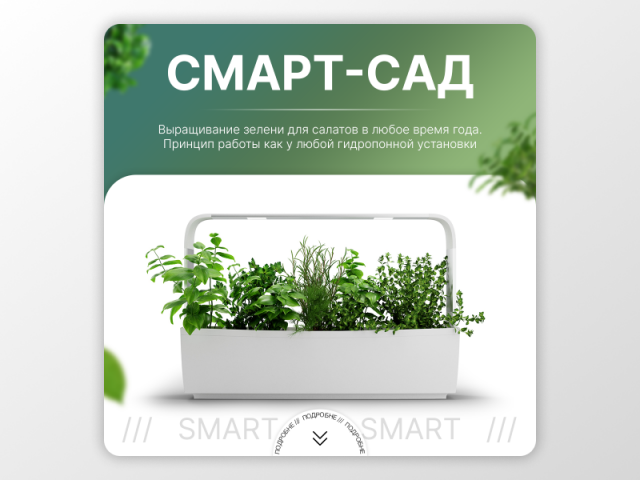 Креатив для смарт-сада