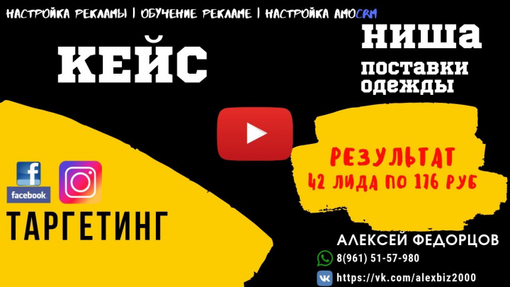 Таргетированная реклама. Таможенный брокер