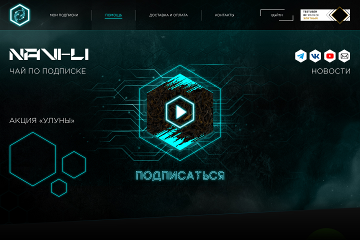 Сервис по предоставлению подписки