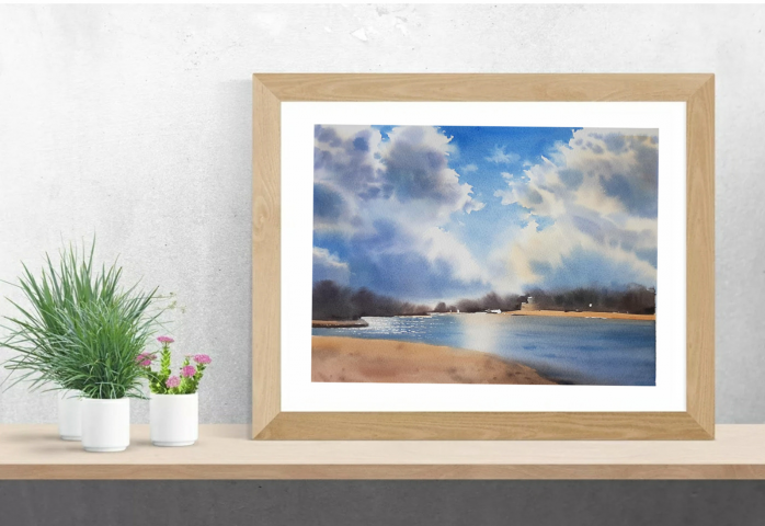 watercolor painting