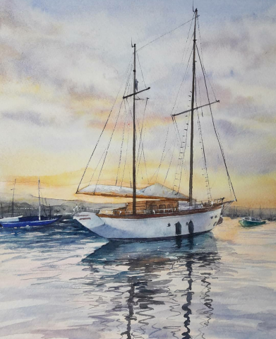 watercolor painting