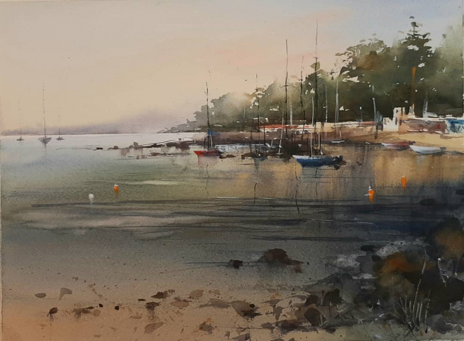 watercolor painting