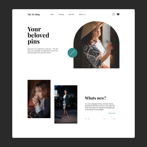 Дизайн с не стандартной сеткой