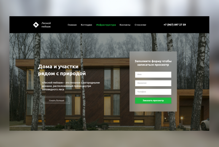 Поселок Лесной Пейзаж