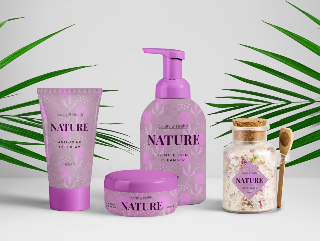 Упаковка косметики