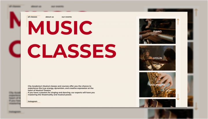 Сайт музыкальной школы