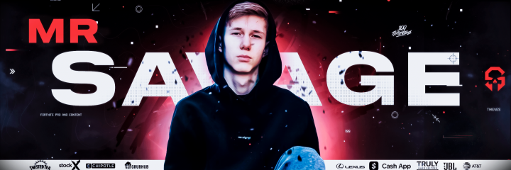 Social media header for pro-player