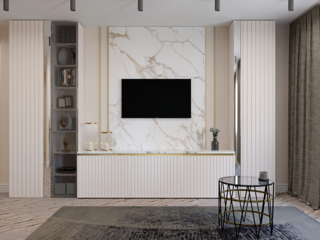 Кухня-студия, 26 кв.м.