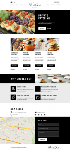 Адаптивная верстка главной страницы