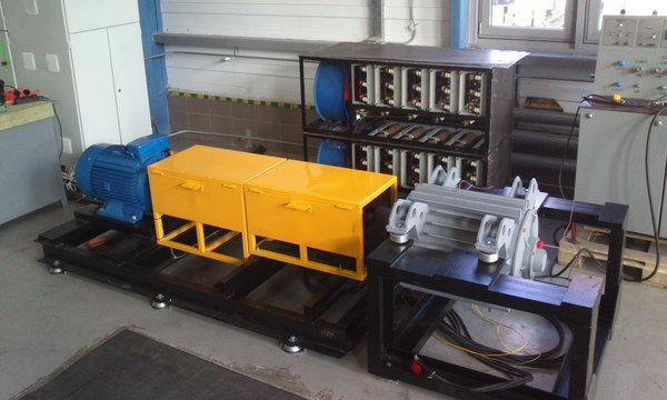 Автоматизированный стенд испытания подвагонных генераторов