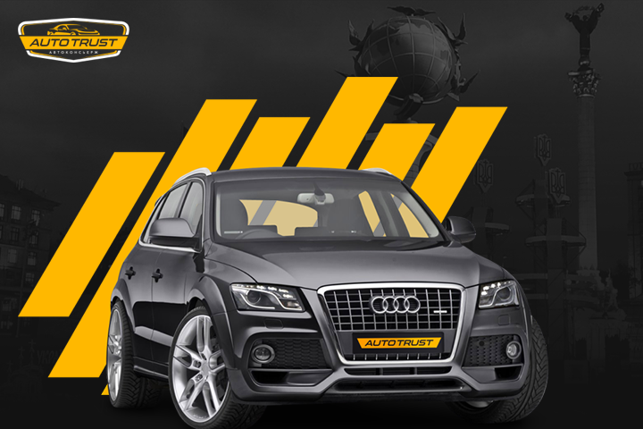 Верстка для компании «Autotrust» по ремонту авто