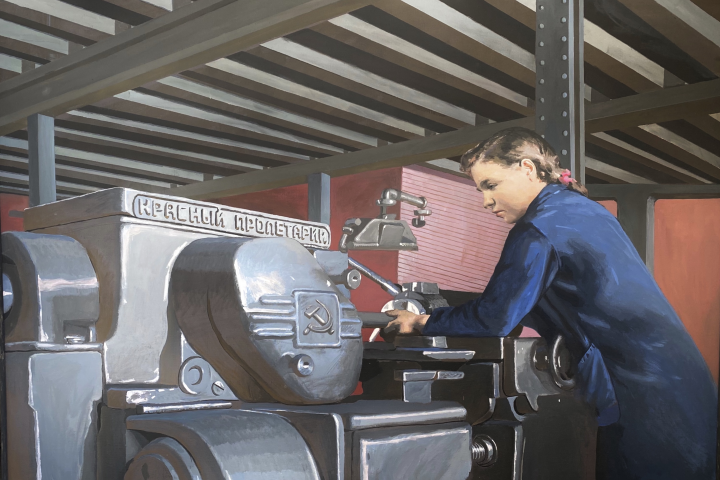 Заводчанка 160*110см