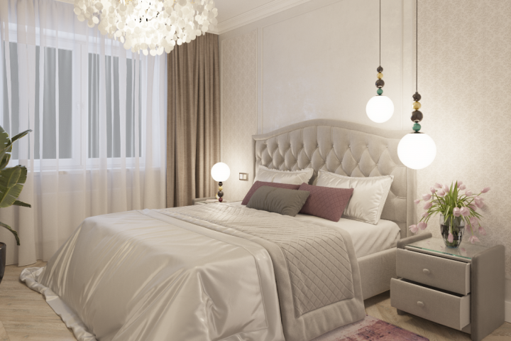 3D Визуализация квартиры 80 м2