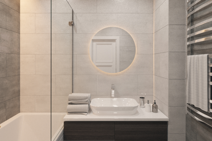 3D Визуализация квартиры 85 м2