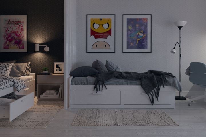 3D Визуализация детской