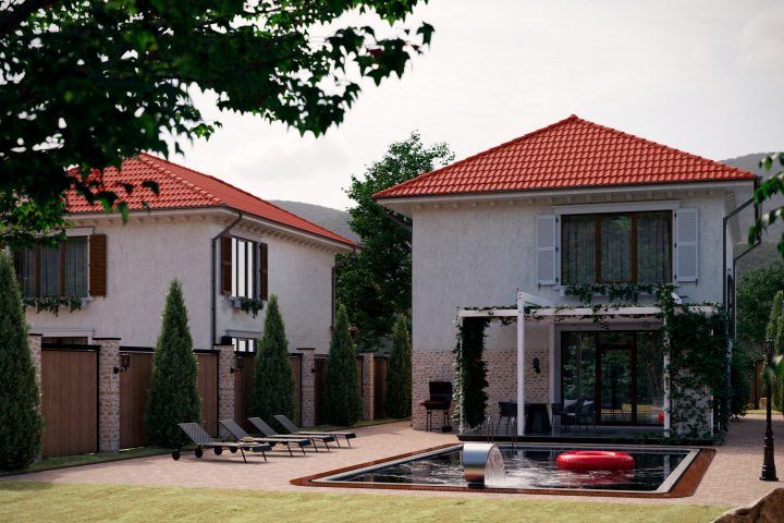 Экстерьерная 3D визуализация г. Геленджик