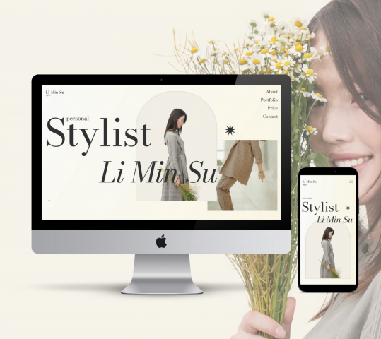 Дизайн концепт для стилиста