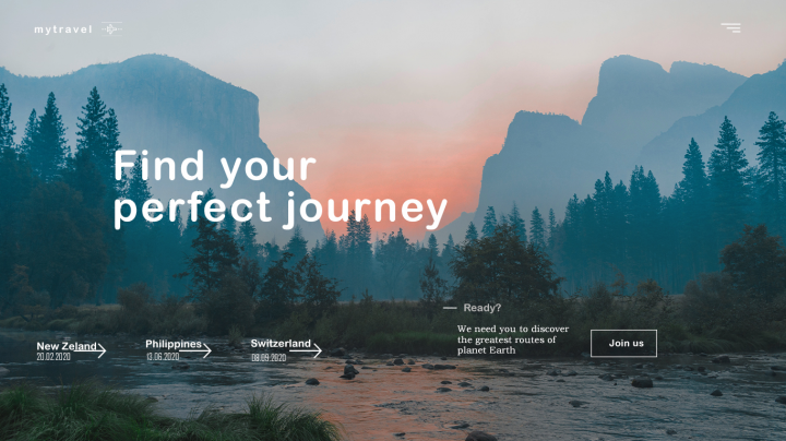 Макет Landing page