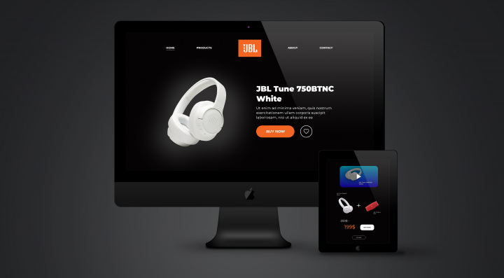 Макет Landing page