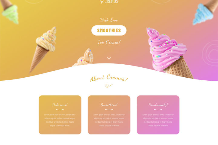 Smoothies Ice Cream!