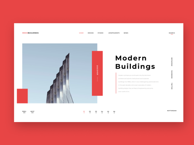 Архитектурный сайт