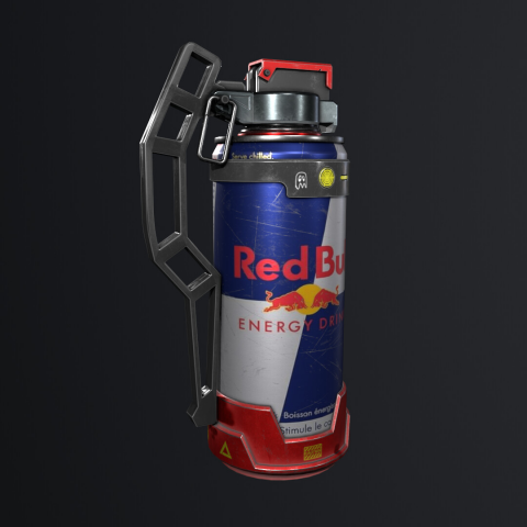 Red bull grenade