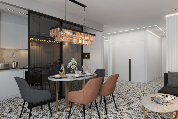 Кухня-студия