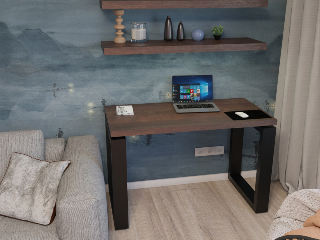 Создание  3D дизайна компьютерного стола