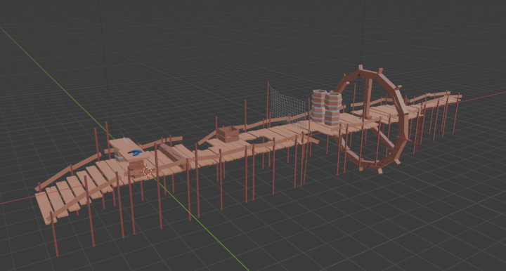 Создание 3D площадки для Runner