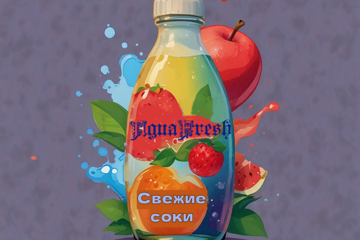 Логотип для компании производства свежих соков