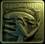 Декоративное панно Giger's alien