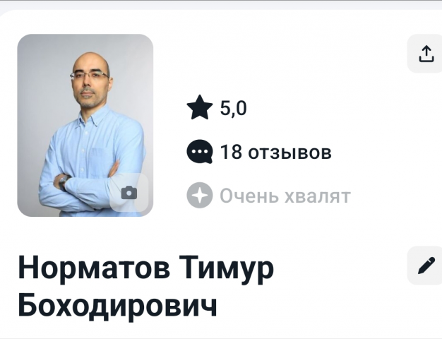 Рейтинг на Профи.ру