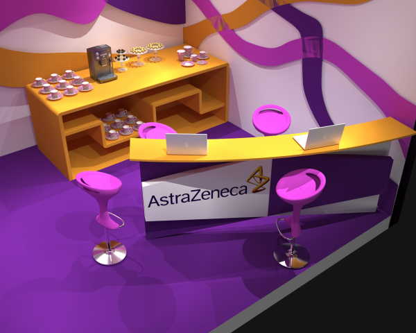 Выставочный стенд Астра-Зенека 2