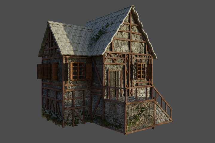 Средневековый дом №2