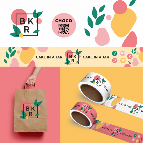 Разработка логотипа и дизайна Клейкой Ленты (Washi Tape)