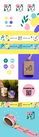 Разработка логотипа и дизайна Клейкой Ленты (Washi Tape)