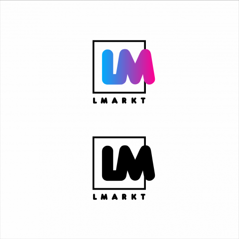 Разработка логотипа для маркетплейса LMarkt
