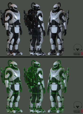 Military Exoskeleton R-20