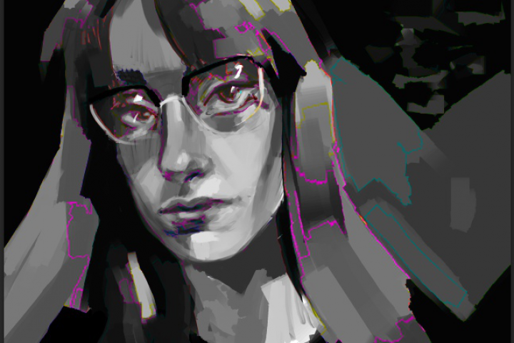 скетч портрета