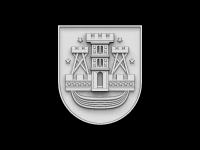 Герб города Клайпеда (Литва), 3d модель