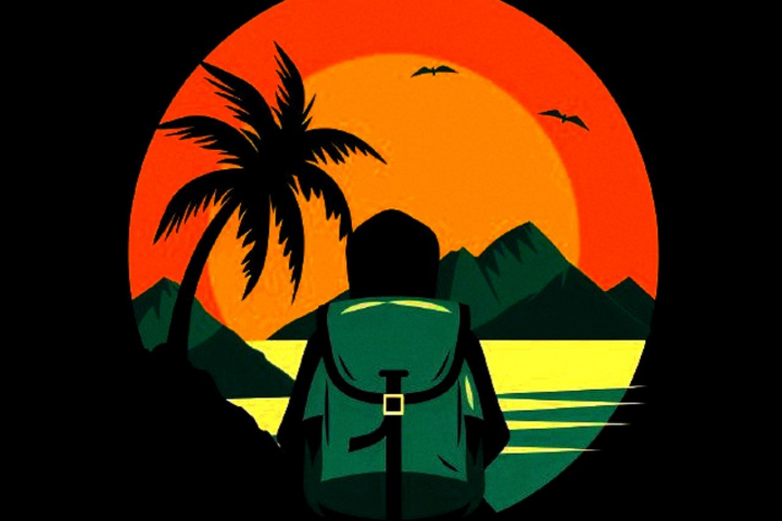 Логотип путешествие