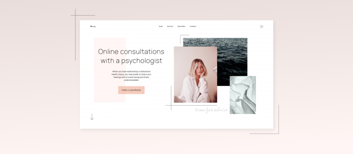 Landing page для психолога