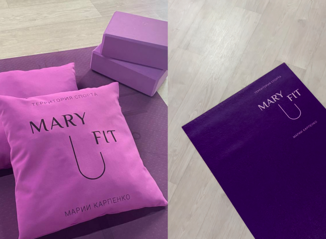 Реализация логотипа MaryFit