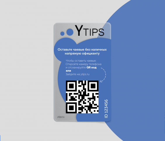 Карточка официанта