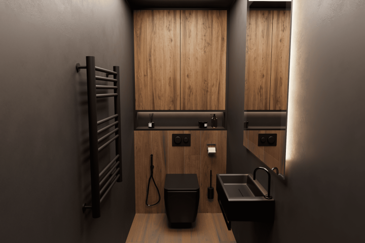 Dark Toilet Vis