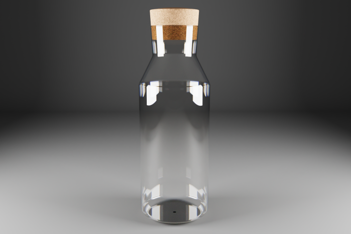 Ikea Glass Bottle