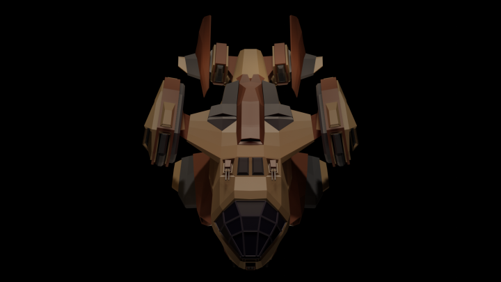 Loy-Poly Poligon Starship