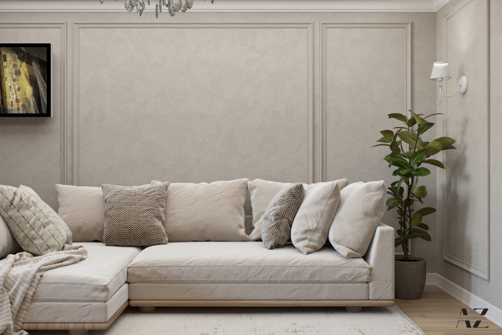 Дизайн гостиной в классическом стиле