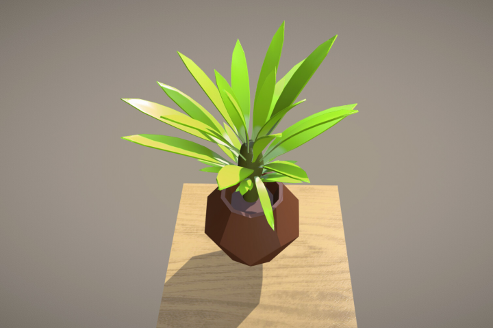 Левитирующий цветок