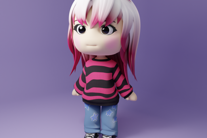 Чиби девочка